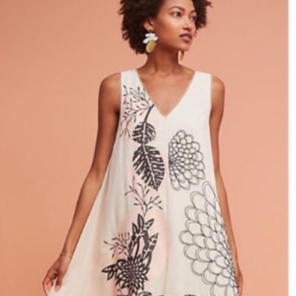 GEISHA DESIGNS Embroidered Appliquéd Sheena Maxi Dress - Picture 6 of 6